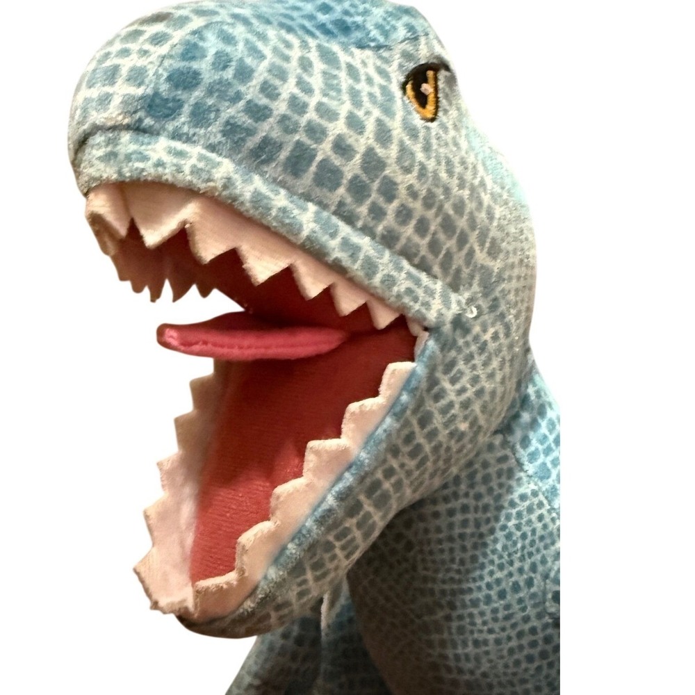 Jurassic World Blue T-Rex Tyrannosaurus Rex Plush Dinosaur Stuffed Animal Toy